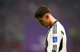 Kai Havertz nach dem WM-Aus. Kai Havertz nach dem WM-Aus.