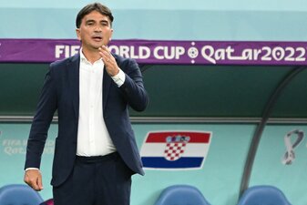 Kroatiens Trainer Zlatko Dalic ist selbstbewusst. Kroatiens Trainer Zlatko Dalic ist selbstbewusst.