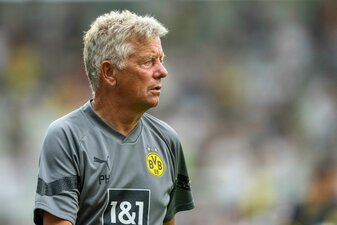 Hört auch: Borussia Dortmunds bisheriger Co-Trainer Peter Herrmann. Hört auch: Borussia Dortmunds bisheriger Co-Trainer Peter Herrmann.
