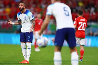 Will Englands Viertelfinalgegner Frankreich nicht nur auf Kylian Mbappé reduzieren: Kyle Walker. Will Englands Viertelfinalgegner Frankreich nicht nur auf Kylian Mbappé reduzieren: Kyle Walker.