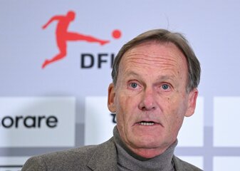 Übernimmt interimsweise auch die Funktion des Sprechers des DFL-Präsidiums: Hans-Joachim Watzke. Übernimmt interimsweise auch die Funktion des Sprechers des DFL-Präsidiums: Hans-Joachim Watzke.