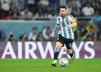 Lionel Messi lief zum 24. Mal bei einer WM auf. Lionel Messi lief zum 24. Mal bei einer WM auf.