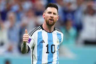 War nicht gut auf Wout Weghorst zu sprechen: Lionel Messi. War nicht gut auf Wout Weghorst zu sprechen: Lionel Messi.