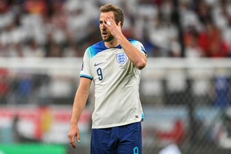 Englands Star Harry Kane war nach dem WM-Aus sehr enttäuscht. Englands Star Harry Kane war nach dem WM-Aus sehr enttäuscht.