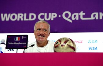 Will mit Frankreich den WM-Titel verteidigen: Didier Deschamps. Will mit Frankreich den WM-Titel verteidigen: Didier Deschamps.