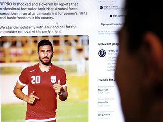 Iranischem Fußballer Nasr-Azadani droht Hinrichtung Iranischem Fußballer Nasr-Azadani droht Hinrichtung