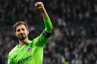 Führungsfigur bei Eintracht Frankfurt: Keeper Kevin Trapp. Führungsfigur bei Eintracht Frankfurt: Keeper Kevin Trapp.