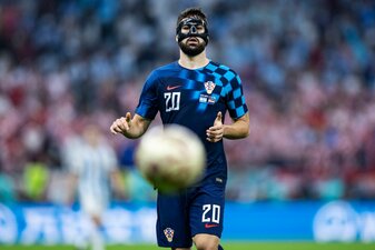 Kroatiens Verteidiger Josko Gvardiol. Kroatiens Verteidiger Josko Gvardiol.