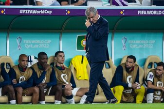 Trainer Fernando Santos hatte die portugiesische Nationalmannschaft 2014 übernommen und zum EM-Titel 2016 geführt. Trainer Fernando Santos hatte die portugiesische Nationalmannschaft 2014 übernommen und zum EM-Titel 2016 geführt.