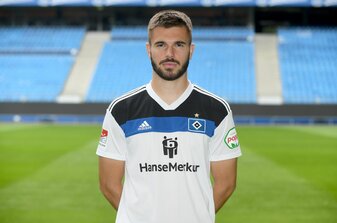 Der Spieler des Fußball-Zweitligisten Hamburger Sport Verein: Mario Vuskovic. Der Spieler des Fußball-Zweitligisten Hamburger Sport Verein: Mario Vuskovic.