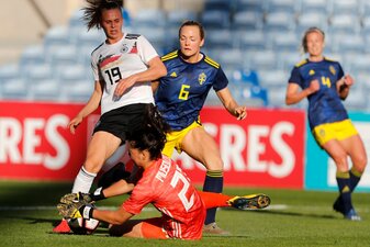 Die DFB-Frauen starten mit einem Länderspiel gegen Schweden ins WM-Jahr. Die DFB-Frauen starten mit einem Länderspiel gegen Schweden ins WM-Jahr.