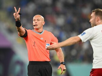 Schiedsrichter Szymon Marciniak wird das WM-Finale leiten. Schiedsrichter Szymon Marciniak wird das WM-Finale leiten.