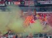 Pyro im Derby: Union muss 40.000 Euro Geldstrafe zahlen