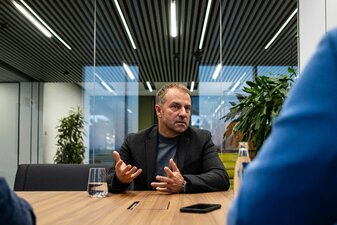 Der Trainer der deutschen Nationalmannschaft: Hansi Flick. Der Trainer der deutschen Nationalmannschaft: Hansi Flick.