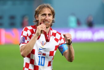 Kroatischer Weltstar: Luka Modric. Kroatischer Weltstar: Luka Modric.