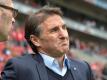 Hamburgs Trainer Bruno Labbadia reagiert auf die Drobny-Kritik. Foto: Torsten Silz