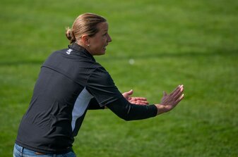 Die ehemalige deutsche Nationalspielerin Inka Grings betreut ab Januar die Frauen-Nationalmannschaft der Schweiz. Die ehemalige deutsche Nationalspielerin Inka Grings betreut ab Januar die Frauen-Nationalmannschaft der Schweiz.