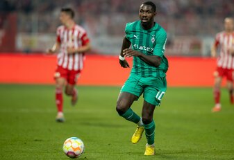 Marcus Thuram spielt in der Bundesliga für Borussia Mönchengladbach. Marcus Thuram spielt in der Bundesliga für Borussia Mönchengladbach.