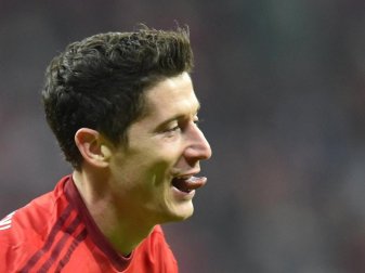 Robert Lewandowski will den 30. Saisontreffer erzielen. Foto: Peter Kneffel Robert Lewandowski will den 30. Saisontreffer erzielen. Foto: Peter Kneffel