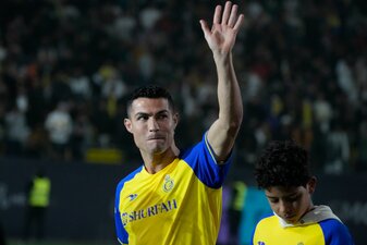 Cristiano Ronaldo spielt jetzt für den Club Al-Nassr in Saudi-Arabien. Cristiano Ronaldo spielt jetzt für den Club Al-Nassr in Saudi-Arabien.