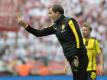 Dortmunds Trainer Thomas Tuchel fordert mehr von seinen Spielern. Foto: Bernd Thissen
<br>dpa-infocom GmbH