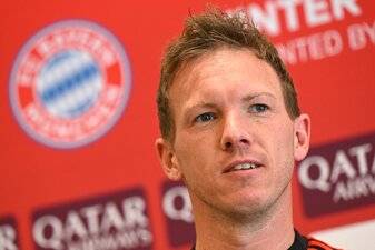 Bayern-Trainer Julian Nagelsmann ist zufrieden mit dem Winter-Trainingslager in Katar. Bayern-Trainer Julian Nagelsmann ist zufrieden mit dem Winter-Trainingslager in Katar.