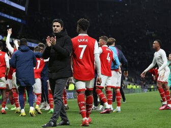 Nächster Schritt zum Titel: Arteta lobt "großartige Truppe" Nächster Schritt zum Titel: Arteta lobt "großartige Truppe"