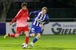 Hauge (rechts) kam in der belgischen Liga meist nur zu Kurzeinsätzen. Foto: Kurt Desplenter/Belgia Mag/AFP via Getty Images