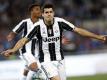 Alvaro Morata gelingt in der Nachspielzeit der entscheidende Treffer. Foto: Riccardo Antimiani
<br>dpa-infocom GmbH