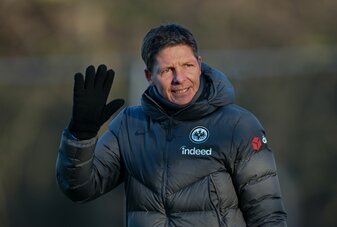 Steht mit Frankfurt auf Platz zwei: Eintracht-Coach Oliver Glasner. Steht mit Frankfurt auf Platz zwei: Eintracht-Coach Oliver Glasner.