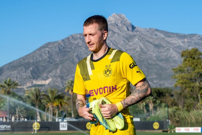 Der Vertrag von BVB-Kapitän Marco Reus läuft im Sommer aus.