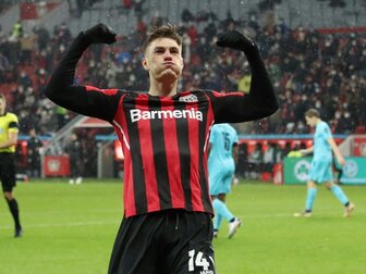 Leverkusen hofft auf Rückkehr von Schick Leverkusen hofft auf Rückkehr von Schick