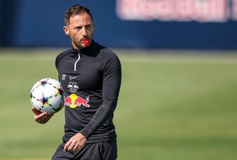 Trainierte in der Bundesliga unter anderem RB Leipzig: Domenico Tedesco. Trainierte in der Bundesliga unter anderem RB Leipzig: Domenico Tedesco.