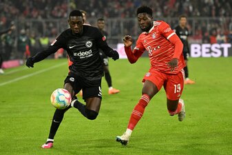 Randal Kolo Muani (l) will sich nur auf Frankfurt konzentrieren. Randal Kolo Muani (l) will sich nur auf Frankfurt konzentrieren.
