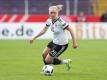 Pauline Bremer will mit Lyon das Triple holen. Foto: Friso Gentsch
<br>
<br>
<br>dpa-infocom GmbH