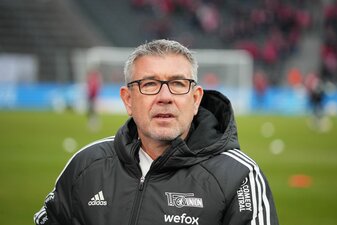 Unions Cheftrainer Urs Fischer hat Respekt vor dem VfL Wolfsburg. Unions Cheftrainer Urs Fischer hat Respekt vor dem VfL Wolfsburg.