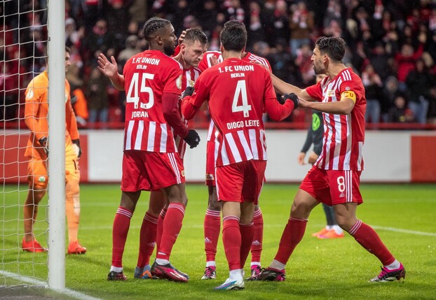 Der 1. FC Union Berlin setzte sich im Pokal gegen den VfL Wolfsburg durch.