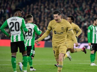 Lewandowski trifft bei Comeback - Barcelona siegt weiter Lewandowski trifft bei Comeback - Barcelona siegt weiter