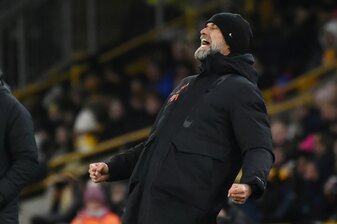 Musste sich mit dem FC Liverpool mit 0:3 bei den Wolverhampton Wanderers geschlagen geben: Jürgen Klopp. Musste sich mit dem FC Liverpool mit 0:3 bei den Wolverhampton Wanderers geschlagen geben: Jürgen Klopp.