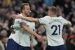 Harry Kane (l) war Tottenhams Matchwinner gegen Man City.