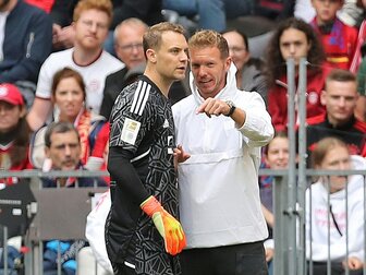 Nagelsmann spricht sich mit Neuer aus: "Spannendes Thema" Nagelsmann spricht sich mit Neuer aus: "Spannendes Thema"