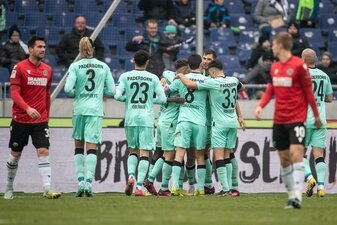 Der SC Paderborn drehte das Spiel in Hannover. Der SC Paderborn drehte das Spiel in Hannover.