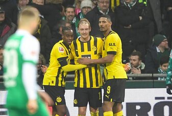 Beim BVB zum Führungsspieler gereift: Julian Brandt (M.). Beim BVB zum Führungsspieler gereift: Julian Brandt (M.).