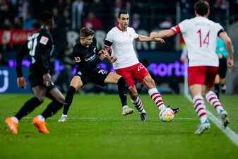 Kölns Ellyes Skhiri machte gegen Eintracht Frankfurt ein ganz starkes Spiel. Kölns Ellyes Skhiri machte gegen Eintracht Frankfurt ein ganz starkes Spiel.