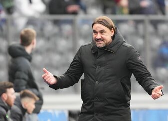 Muss personell umplanen: Gladbach-Coach Daniel Farke. Muss personell umplanen: Gladbach-Coach Daniel Farke.