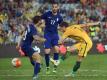 Leckies Siegtreffer für Australien fällt in Minute 93 (Quelle: SID-IMAGES)
<br>© 2016 SID