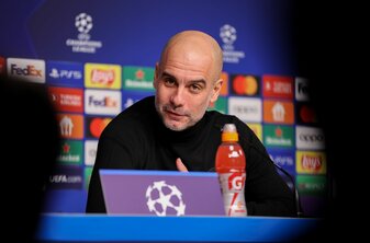 «Sie sind sehr physisch und im Umschaltspiel kaum aufzuhalten», sagt City-Trainer Pep Guardiola über RB Leipzig. «Sie sind sehr physisch und im Umschaltspiel kaum aufzuhalten», sagt City-Trainer Pep Guardiola über RB Leipzig.