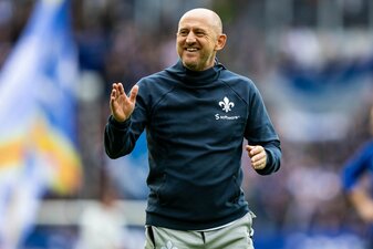 Mit Darmstadt 98 obenauf: Lilien-Coach Torsten Lieberknecht. Mit Darmstadt 98 obenauf: Lilien-Coach Torsten Lieberknecht.