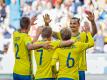 Schweden gelingt die EM-Generalprobe gegen Wales (Quelle: SID)
<br>© 2016 SID