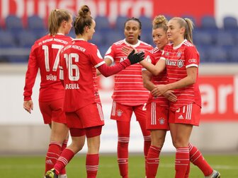 Frauen-Bundesliga: Bayern verkürzt Rückstand auf Wolfsburg Frauen-Bundesliga: Bayern verkürzt Rückstand auf Wolfsburg